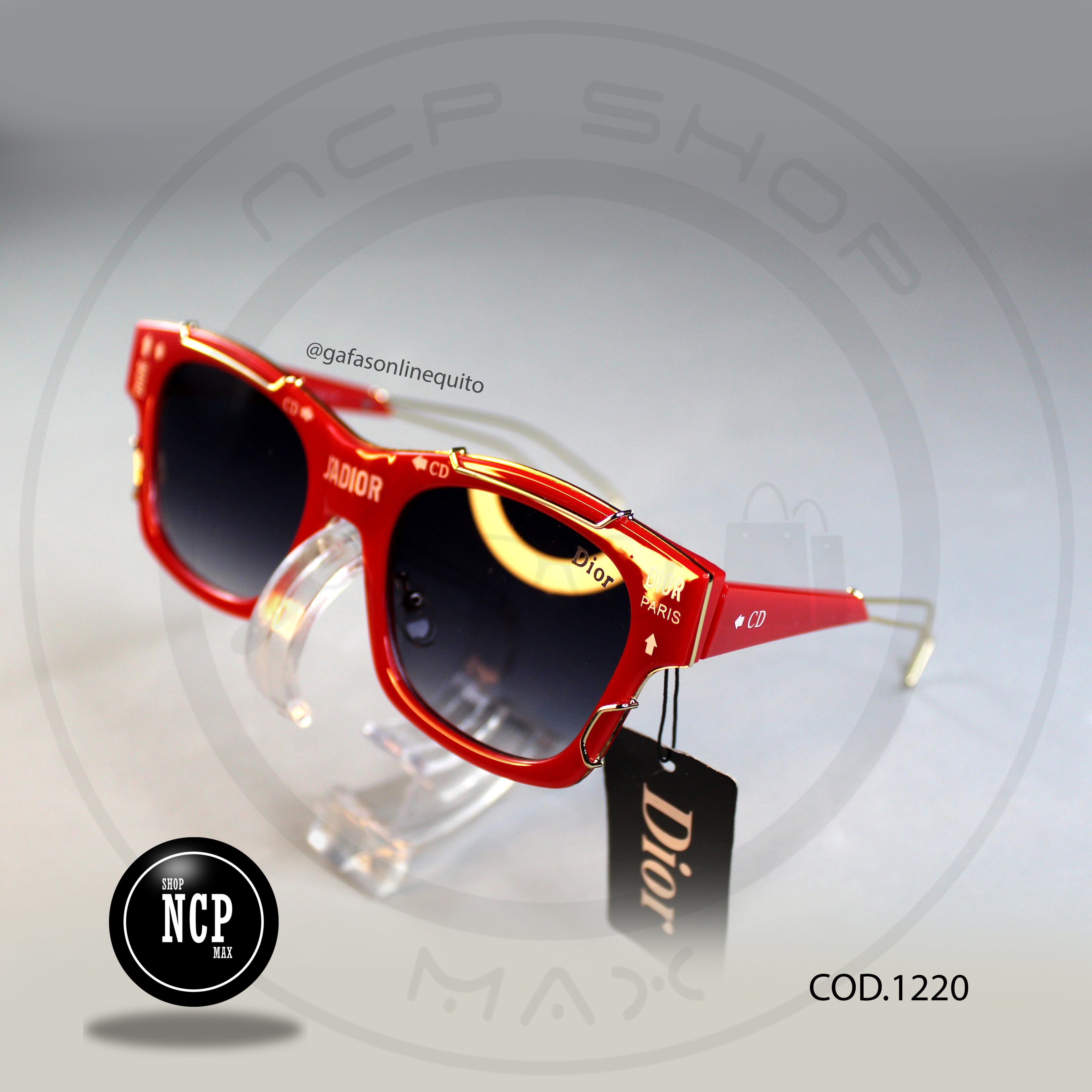 Gafas Bold Red Gold Edition