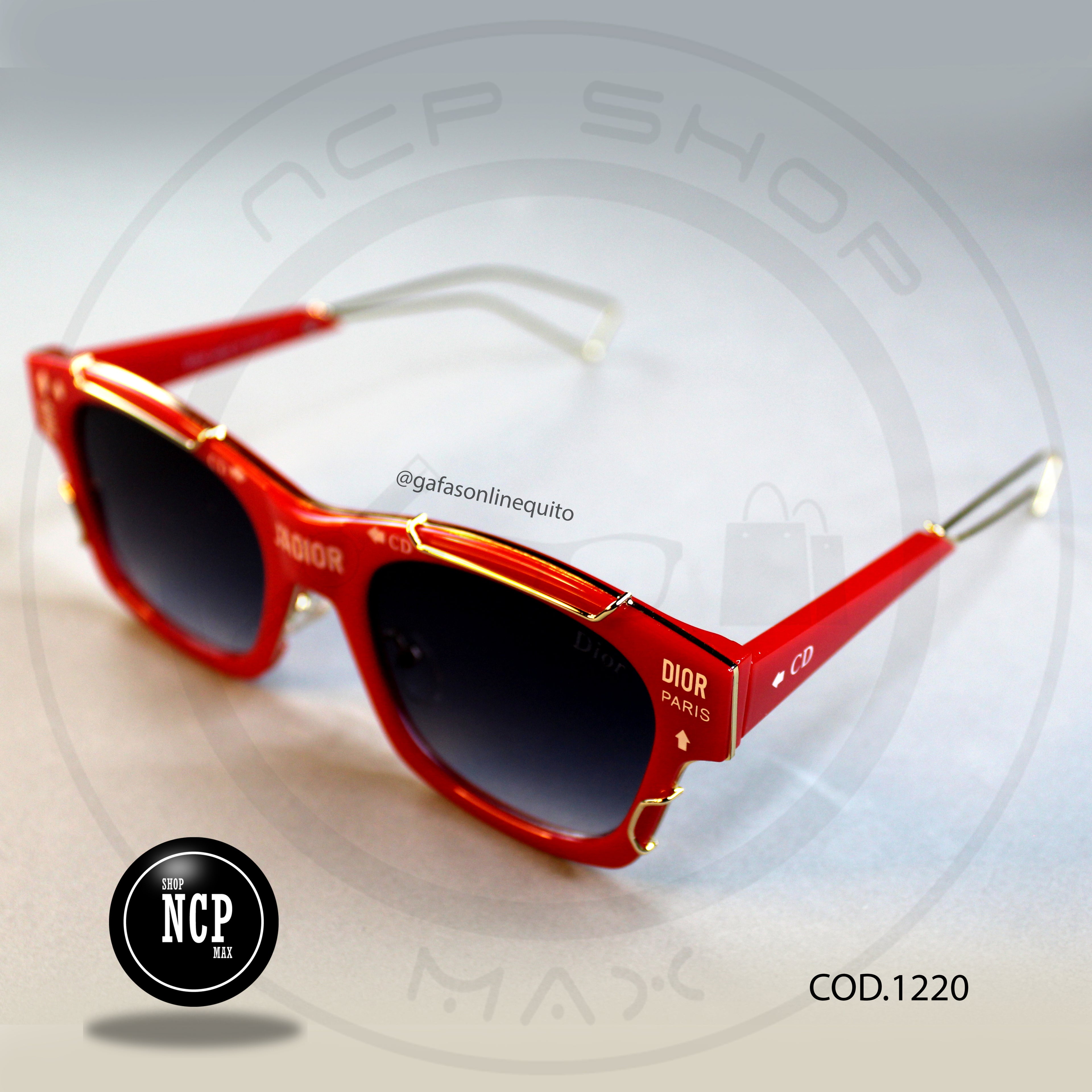 Gafas Bold Red Gold Edition