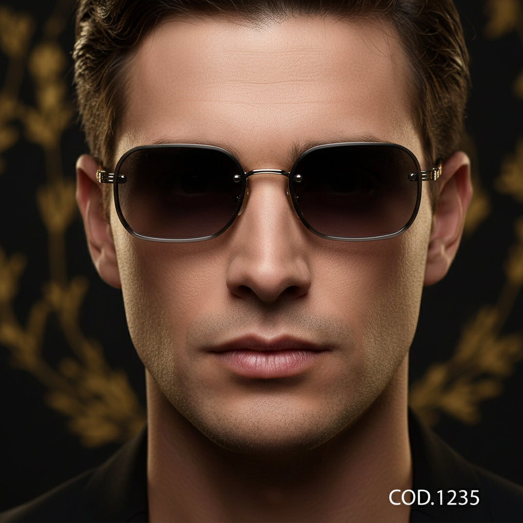 Gafas Rectangular Gradient Premium