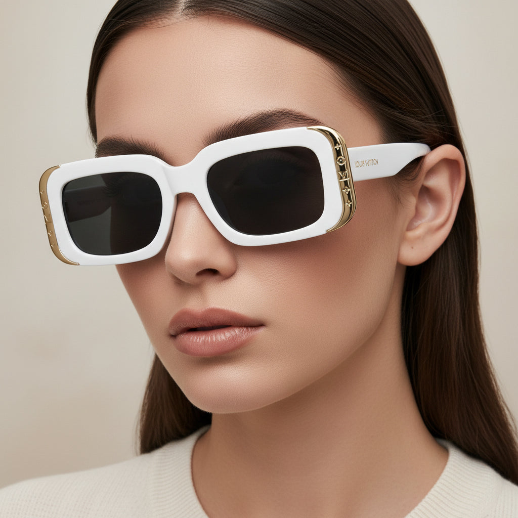 Gafas White Contrast Premium