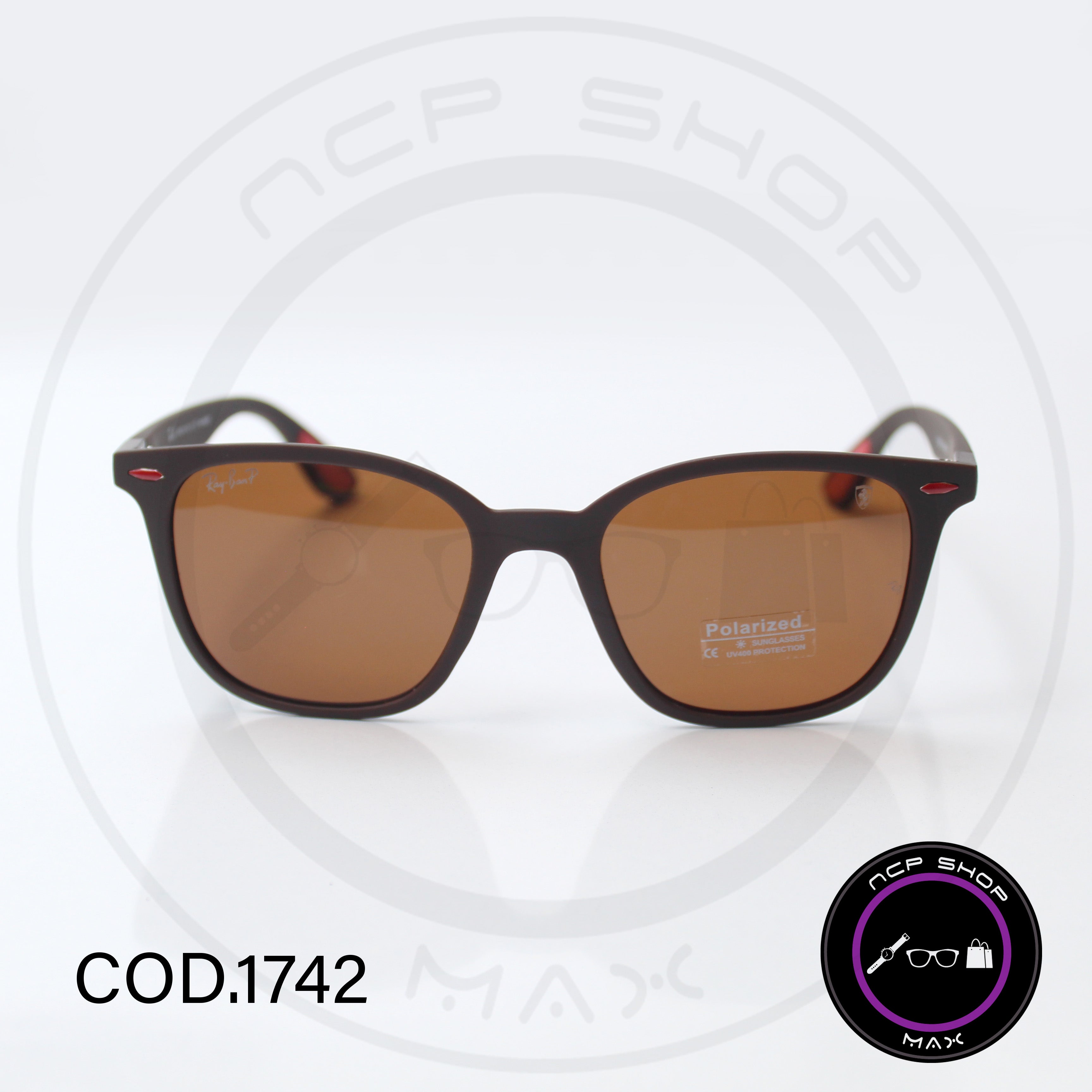 Gafas de sol Wayfarer polarizadas para hombre