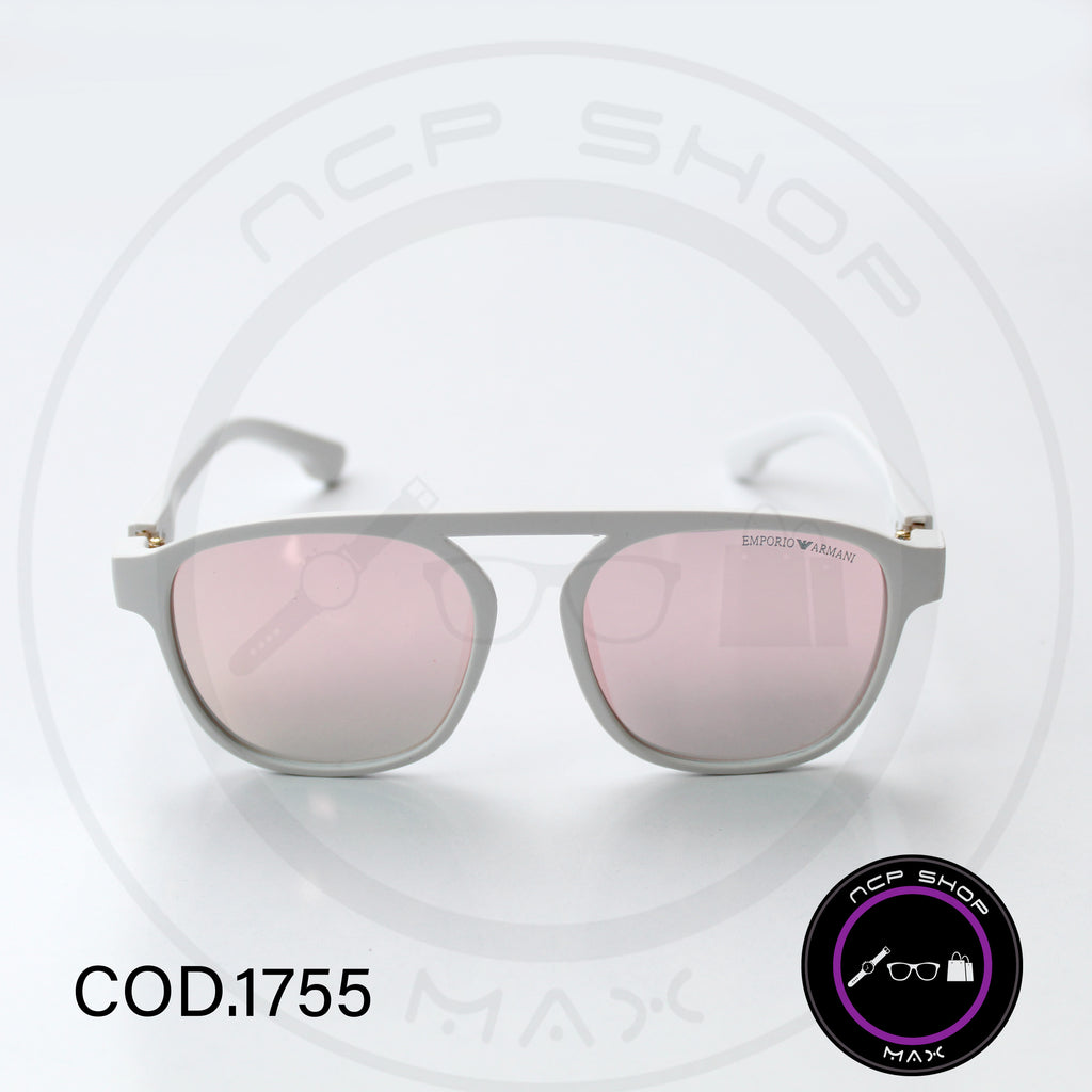 Gafas Minimal White Nude