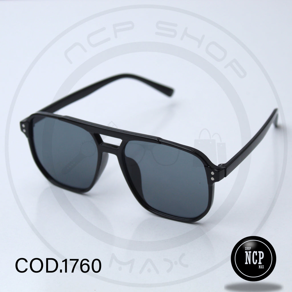 Gafas negras corporativas 2x1 marco tr90 y marco de metal