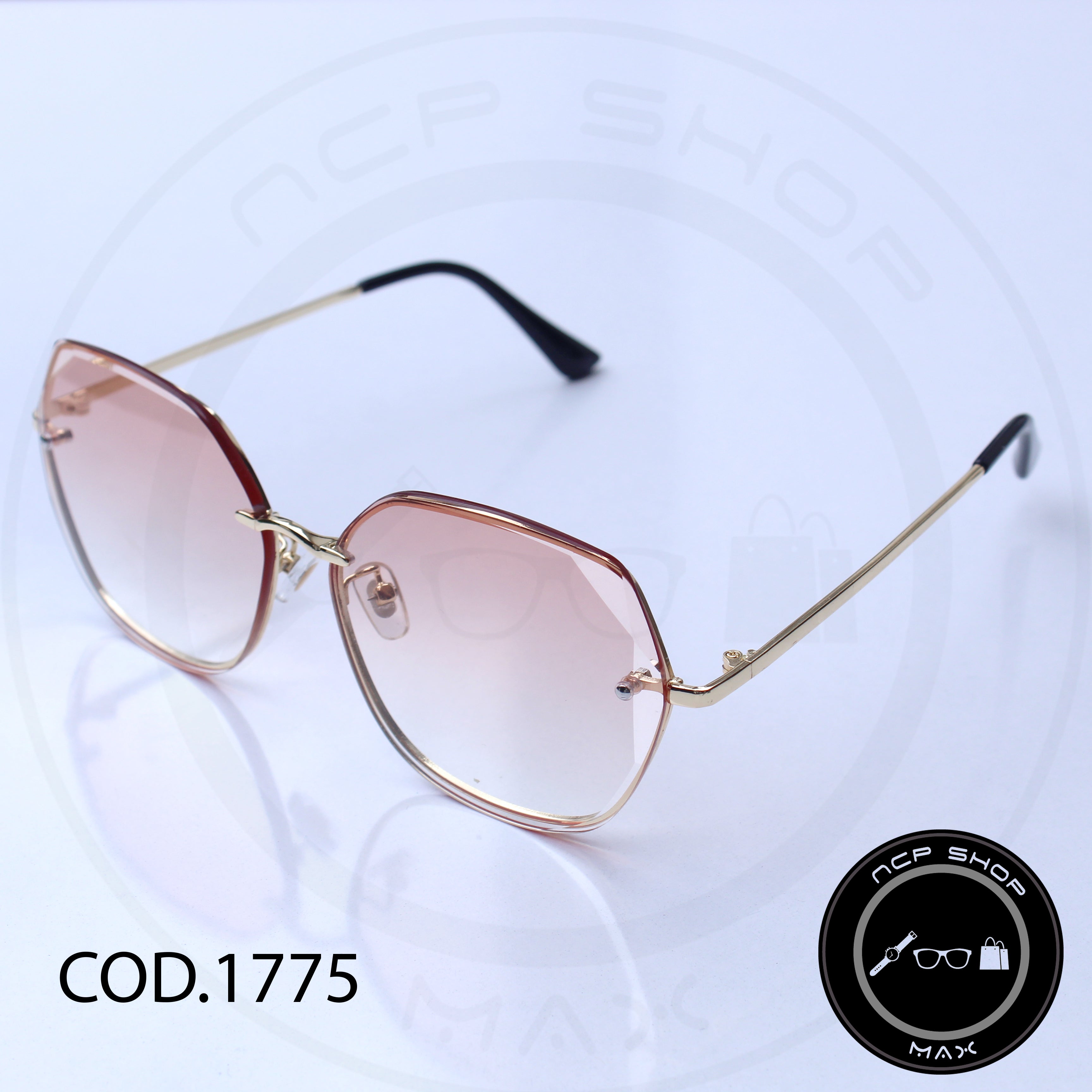 Gafas Pink Fade Gold Premium
